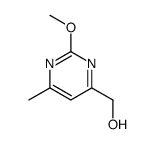 (2-methoxy-6-methylpyrimidin-4-yl)methanol Structure