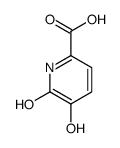 5-hydroxy-6-oxo-1H-pyridine-2-carboxylic acid结构式