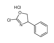 2-chloro-4-phenyl-4,5-dihydro-1,3-oxazole,hydrochloride Structure