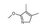 2H-Pyrrole,5-methoxy-3,4-dimethyl-(9CI)结构式