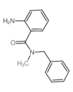 2-Amino-N-benzyl-N-methylbenzamide结构式