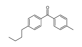(4-butylphenyl)-(4-methylphenyl)methanone结构式