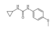 1-Cyclopropyl-3-(4-methyl-thiophenyl)-harnstoff结构式