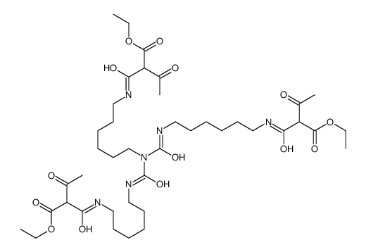 diethyl 2,24-diacetyl-13-[6-[[2-(ethoxycarbonyl)-1,3-dioxobutyl]amino]hexyl]-3,12,14,23-tetraoxo-4,11,13,15,22-pentaazapentacosanedioate结构式