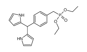 5-[4-(diethoxyphosphorylmethyl)phenyl]dipyrromethane Structure