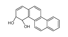(3S,4S)-3,4-dihydrochrysene-3,4-diol结构式