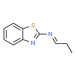 2-Benzothiazolamine,N-propylidene-(9CI) structure