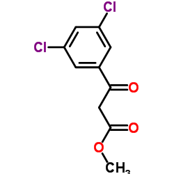 methyl 3-(3,5-dichlorophenyl)-3-oxopropanoate Structure