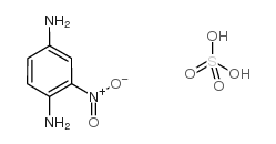 2-硝基-1,4-苯二胺硫酸盐结构式