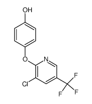 2-(4'-hydroxyphenoxy)-3-chloro-5-trifluoromethylpyridine Structure