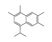 4-isopropyl-1,2,6,7-tetramethyl-naphthalene结构式