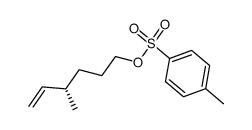 (S)-(+)-4-methylhex-5-en-1-ol tosylate Structure