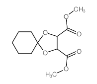 dimethyl 1,4-dioxaspiro[4.5]decane-2,3-dicarboxylate structure