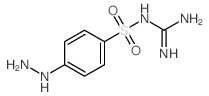 2-(4-hydrazinylphenyl)sulfonylguanidine Structure