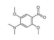 2,5-Dimethoxy-N,N-dimethyl-4-nitrobenzenamine结构式