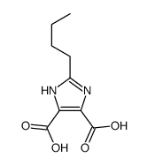 2-butyl-1H-imidazole-4,5-dicarboxylic acid结构式