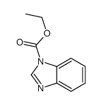 1H-Benzimidazole-1-carboxylicacid,ethylester(9CI) structure