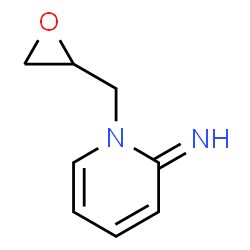 2(1H)-Pyridinimine,1-(oxiranylmethyl)-(9CI) Structure