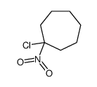 1-chloro-1-nitrocycloheptane Structure