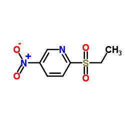 2-(Ethanesulfonyl)-5-nitropyridine Structure