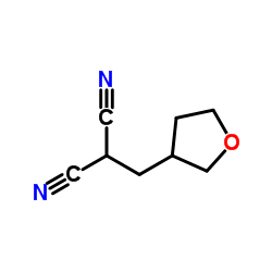 Propanedinitrile, [(tetrahydro-3-furanyl)methyl]- (9CI) Structure