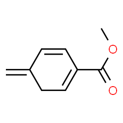 1,5-Cyclohexadiene-1-carboxylicacid,4-methylene-,methylester(9CI)结构式