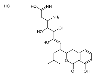Amicoumacin A hydrochloride结构式