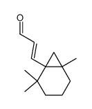 (E)-3-(2,2,6-trimethylbicyclo[4.1.0]hept-1-yl)-2-propenal Structure
