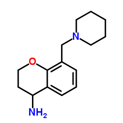 8-(1-Piperidinylmethyl)-4-chromanamine Structure