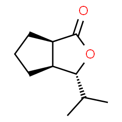 1H-Cyclopenta[c]furan-1-one,hexahydro-3-(1-methylethyl)-,(3R,3aS,6aR)-rel-(9CI) Structure