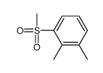 1,2-dimethyl-3-methylsulfonylbenzene Structure