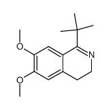 1-isopropyl-6,7-dimethoxy-3,4-dihydroisoquinoline Structure