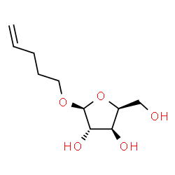 ba-L-Xylofuranoside, 4-pentenyl (9CI)结构式