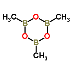 Trimethylboroxin structure