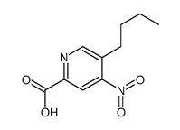 5-butyl-4-nitropyridine-2-carboxylic acid Structure