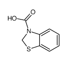 3-Benzothiazolinecarboxylic acid (7CI)结构式