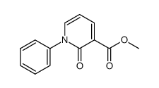 methyl 1-(phenyl)-2-oxo-1,2-dihydropyridine-3-carboxylate结构式