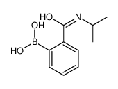 2-(Isopropylcarbamoyl)benzeneboronic acid structure