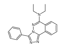 N,N-diethyl-3-phenyl-[1,2,4]triazolo[3,4-a]phthalazin-6-amine结构式