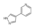 3-(1H-pyrazol-4-yl)pyridine图片