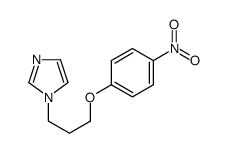 1-[3-(4-nitrophenoxy)propyl]imidazole Structure