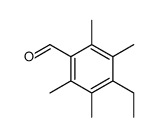 4-ethyl-2,3,5,6-tetramethylbenzaldehyde Structure