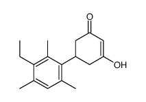 5-(3-ethyl-2,4,6-trimethylphenyl)-3-hydroxycyclohex-2-en-1-one Structure