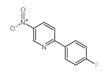 2-(4-Fluorophenyl)-5-nitropyridine结构式