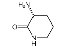 (R)-3-氨基哌啶-2-酮结构式