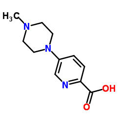 5-(4-methylpiperazin-1-yl)picolinic acid Structure