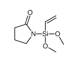 1-[ethenyl(dimethoxy)silyl]pyrrolidin-2-one结构式