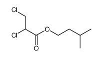 3-methylbutyl 2,3-dichloropropanoate Structure