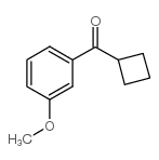 CYCLOBUTYL 3-METHOXYPHENYL KETONE structure