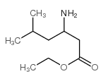 (S)-3-amino-5-methyl-hexanoic acid ethyl ester Structure